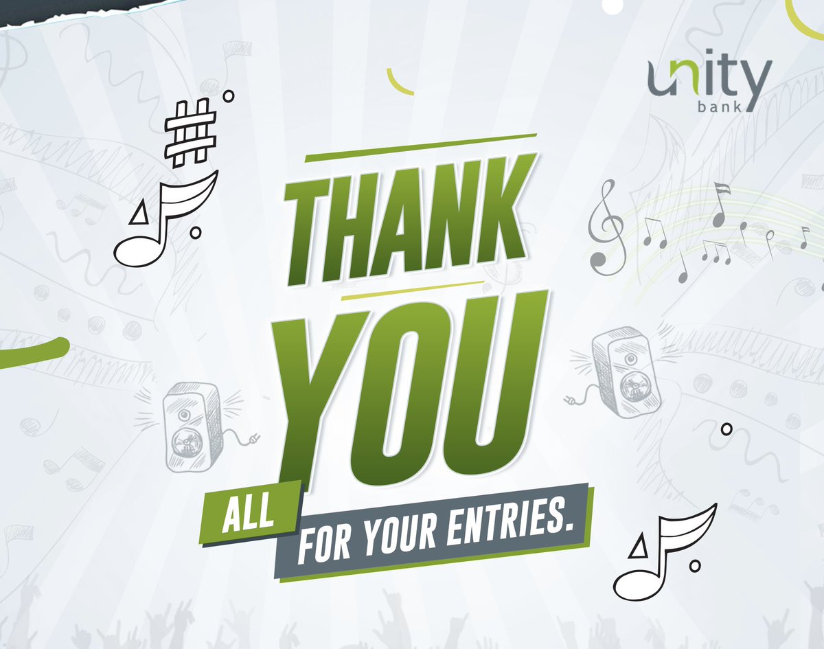 UnityBankPlc's tweet photo. We have thoroughly enjoyed watching all the #UnityBankJingleChallenge entries! 

Congratulations to all our winners 🎉
#UBLive #SucceedingTogether https://t.co/n8nvBWnIRW