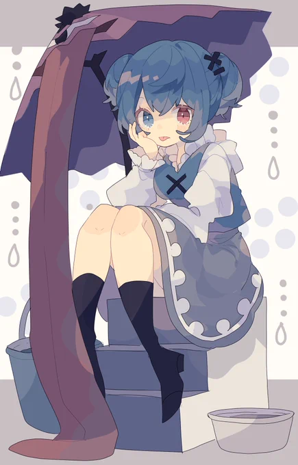 ツイン #深夜の真剣お絵描き60分一本勝負 