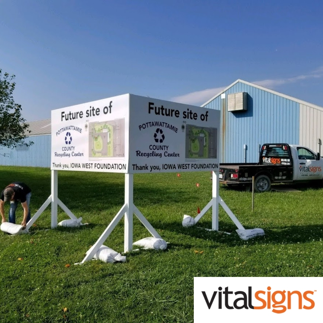 VitalSigns_Inc's tweet image. Let us be your sign partner from construction to completion! 

We can make construction site signs when you are first building, and then perform maintenance and repairs once you are fully built! 

Contact us to learn more! bit.ly/381yGfD 

#PostSign #PanelSign