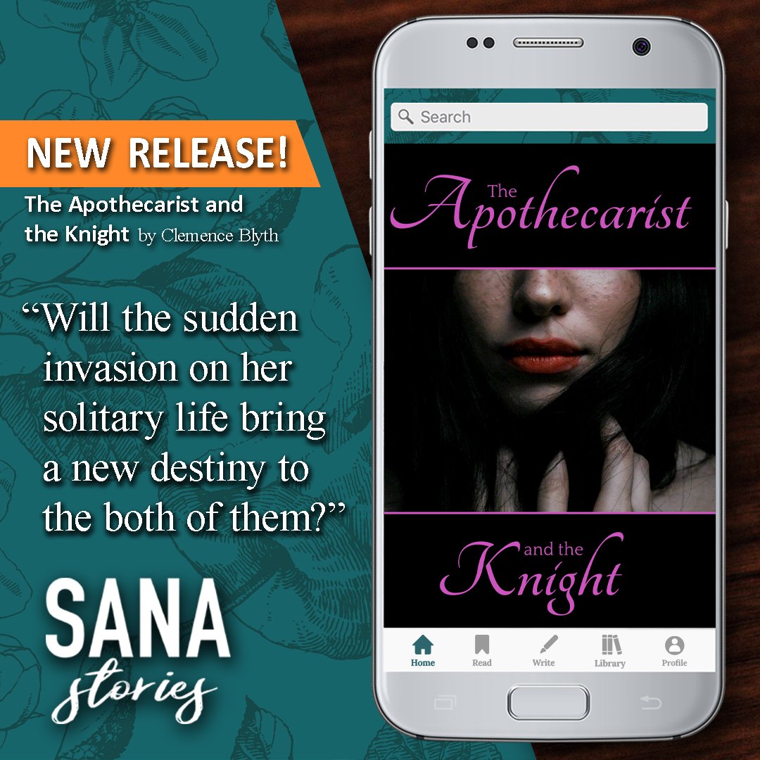 sanainteractive's tweet photo. If you have the app installed, go here to read the story right away! 🤳 https://t.co/BwQfoxnHs7
Download Sana Stories here 📲 https://t.co/9TBHMKm6a8

📣 #newrelease ‘The Apothecarist and the Knight’ by @clemenceblyth!

How’d you like the book? Let us know!

#sanastories https://t.co/hGEY8dQp3K