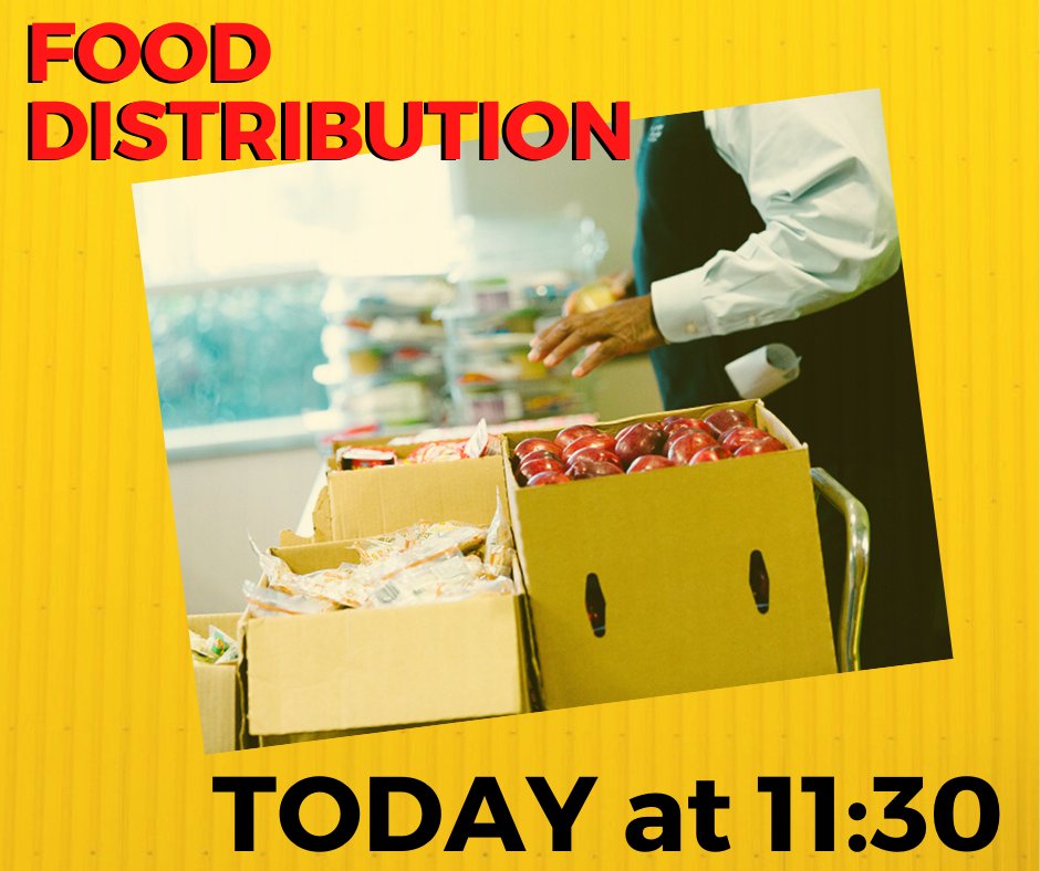 BGCCIL's tweet photo. Food Distribution today at 11:30.
300 S. 15th. St. Drive -thru North parking lot to pick up free food boxes. Thanks to Central Illinois Foodbank.
See you then! #BuildingCommunity #GrowingLeadership https://t.co/oyICLSnSYO