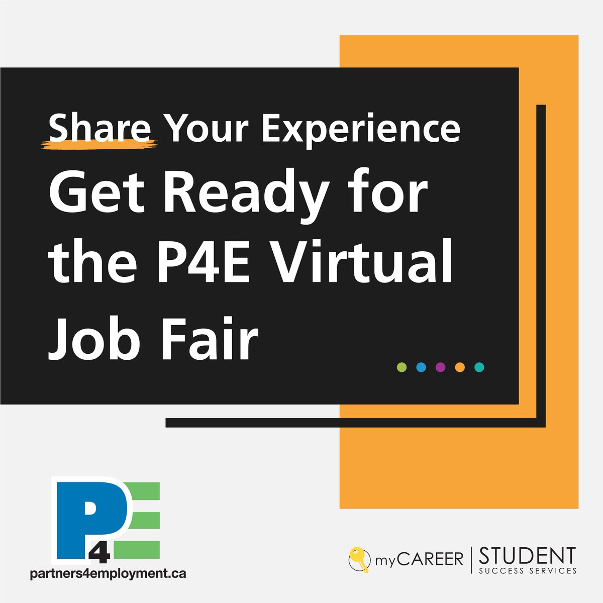 CCSuccessServ's tweet photo. Learn how to prepare &amp; stand out at the P4E Virtual Job Fair on February 2! Register for one of the Get Ready for P4E workshops on January 25 (https://t.co/km7E9aowtg) or 26 (https://t.co/hoSbIJHzXa). 
#conestogacollege #p4e #myCareer #myCCsuccess #jobfair #condors https://t.co/iqW9FFS61W