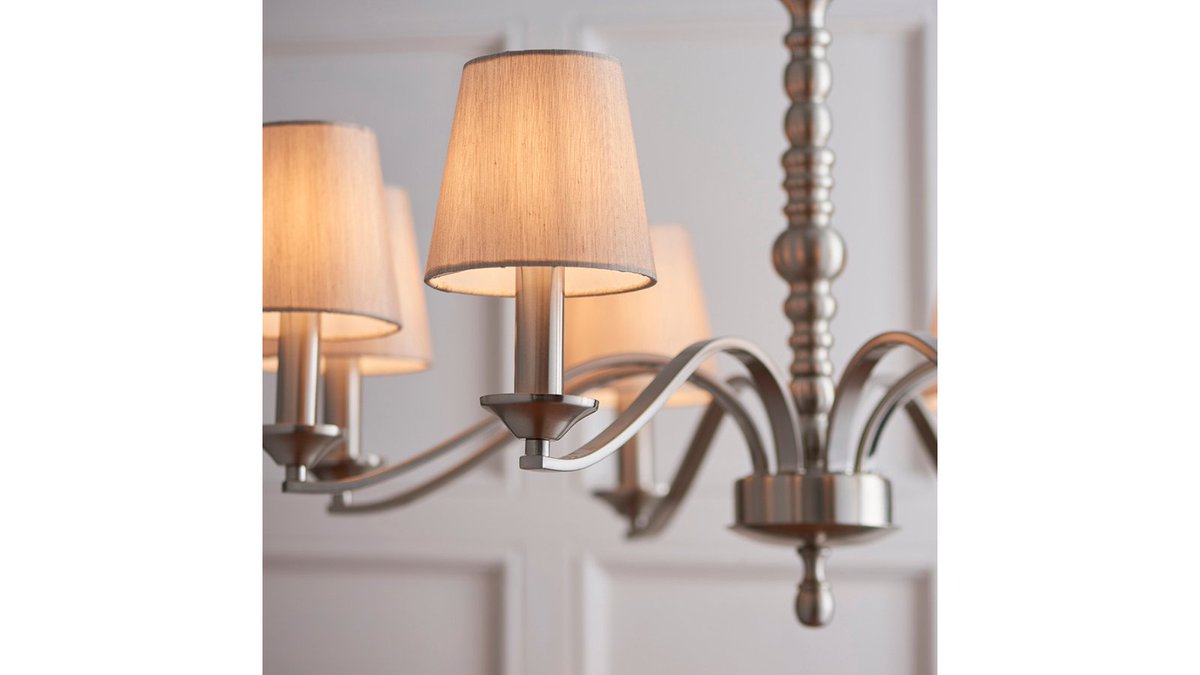 lightingrus_'s tweet image. Astaire 8 Light Pendant From @Endon_Lighting 

A 5 light ceiling fitting finished in satin nickel and complimented by natural cotton shades.

Order Yours Today By Clicking Here: buff.ly/3hL2Iah

#endonlighting #pendantlighting #statementlight #lightingrus