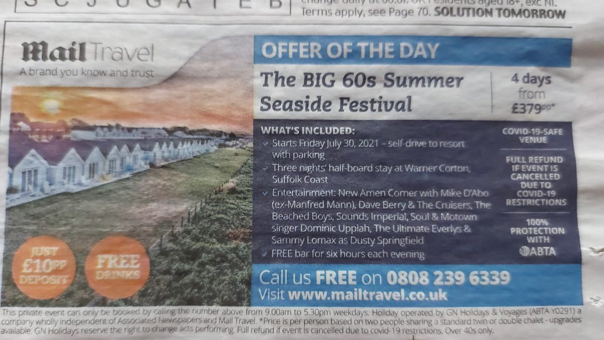 BigSixtyLtd's tweet photo. We would like to thank everyone who has contacted us about this offer that appeared in the press this week - sadly, it isn't something we're involved in... https://t.co/Cyy4UBk2bg