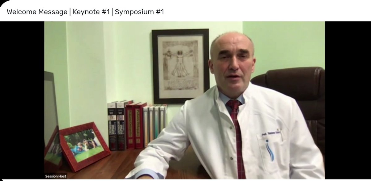 IntRSSD's tweet photo. Welcome to #IRSSD2021!
#PUMS Prof. Tomasz Kotwicki, President of @IntRSSD provides an introduction. Credit to all organisers  @childrenswi &amp; @MedicalCollege
#spinaldeformities #orthopedics #scoliosis https://t.co/XJIxuhlVzP