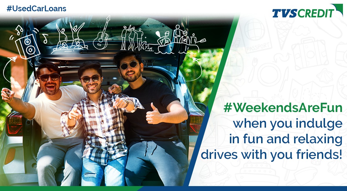 TVSCredit's tweet image. Make the best of your weekends by setting off on new adventures with the ones you love! Click here to know more - tvscredit.com/loans/used-car…

#WeekendsAreFun #TVSCredit #UsedCarLoans