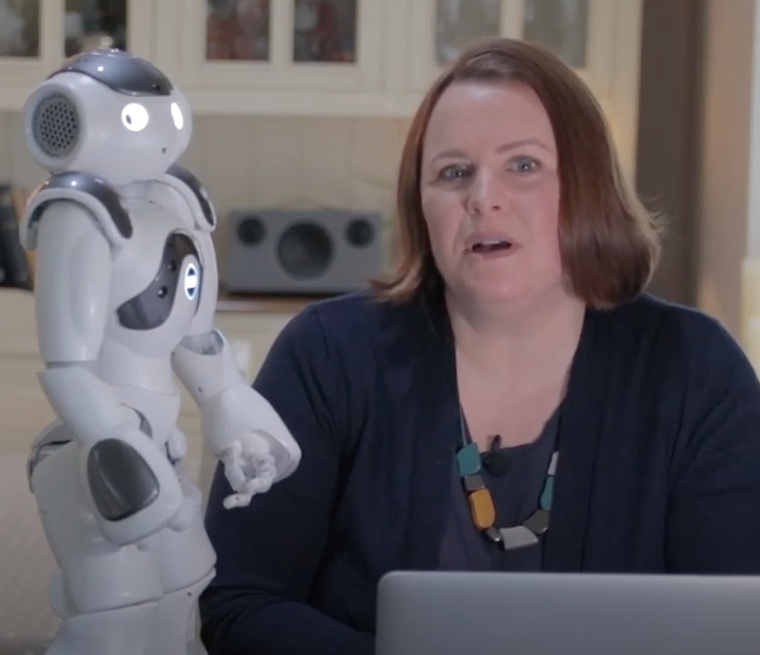NaoRobotIrl's tweet photo. Thank you @futsofwelfare. I thought @DebbieWoodward did a good job too but we all know who the real star was 🤖 @itsligo @itsligoglobal https://t.co/zOFOCUAgwK