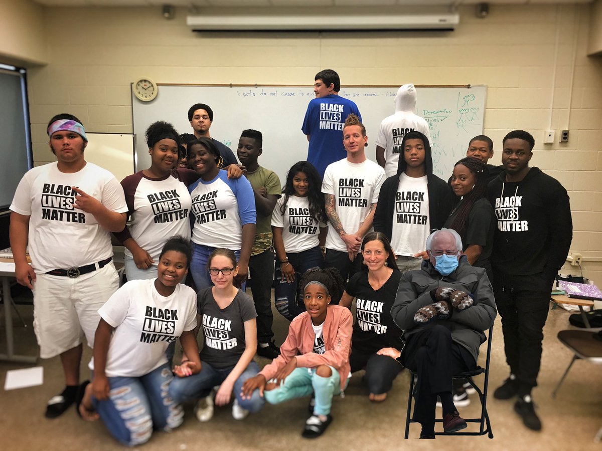 FirstStarSJ1's tweet photo. Bernie has always been a big supporter and advocate for us here at First Star SJ Collaborative! https://t.co/KkOLUQq3mE