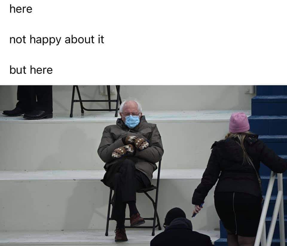 MPagethatguy15's tweet photo. Is it me or can anyone else hear the intro to Curb Your Enthusiasm with all of these Bernie memes!? https://t.co/vbCcsqmOdB