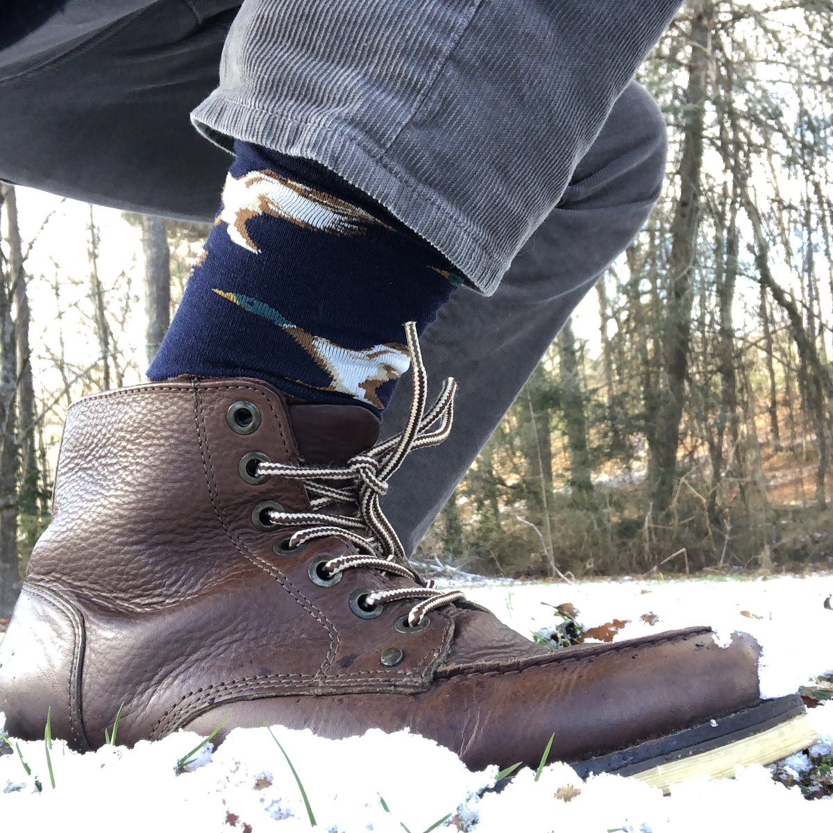 HuntingFeet's tweet photo. Birds of a feather sock together. 🦆🪶🧦#ducks #ducksocks #wildlife https://t.co/qQZTfsA1XP