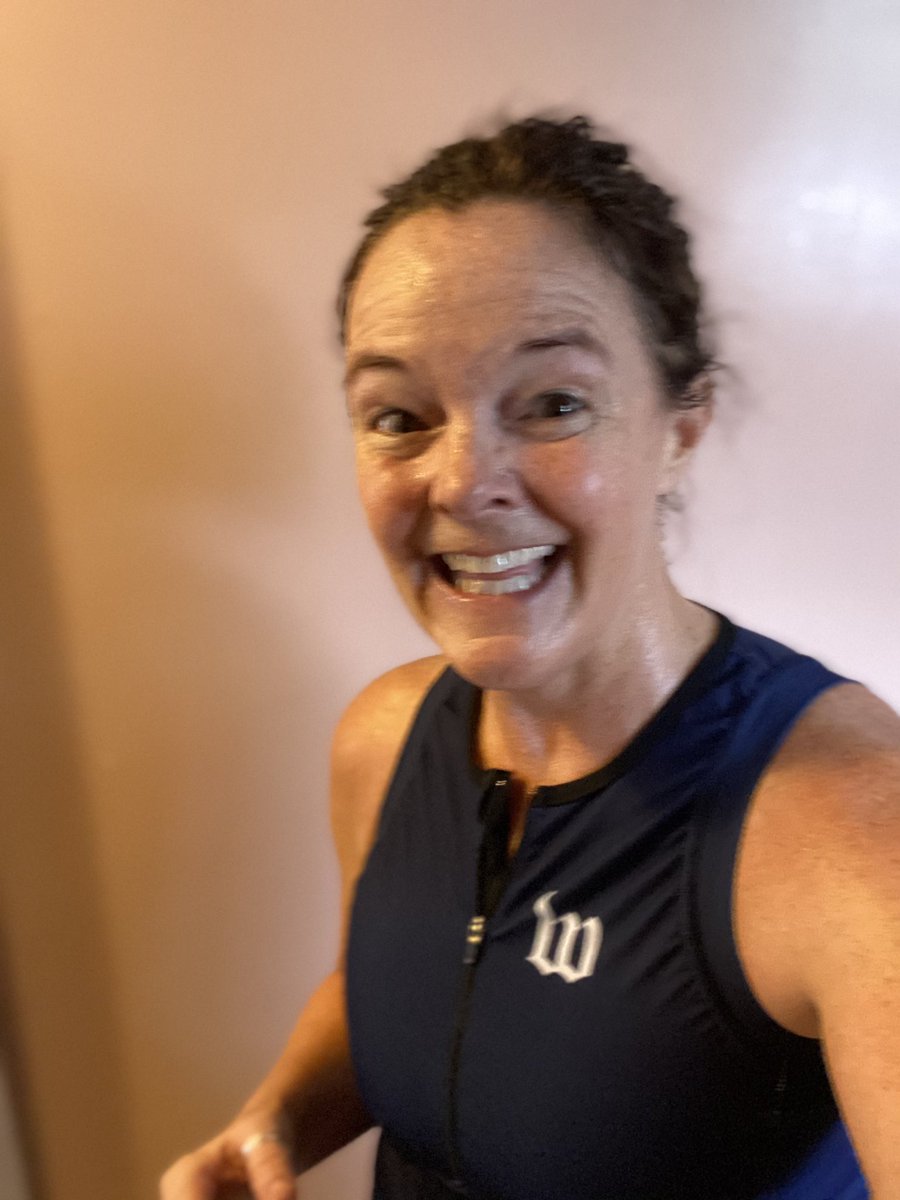 brendas_outside's tweet photo. Happy FriYay! 1 hour #indoorcycling done. First one of the year. I really prefer outdoors, but great seminars this week. @WattieInk #northeastwattie #rockthew #wattieinksquad2021 #imlp2021 #ironmanfoundation #womenfortri https://t.co/EjQuRq83aA