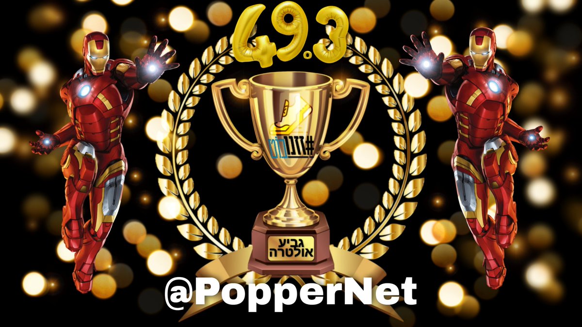 zaznooBot's tweet image. למי שרץ 49.3 ק"מ רק כדי לראות את הים, לא מגיע גביע?! ברור שמגיע! 
כל הכבוד ל-@PopperNet שכבש את פסגת התחרות השבועית עם הריצה המרשימה הזו!