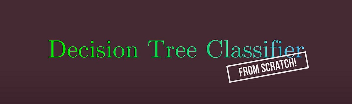 pierrepinna's tweet image. Learn How to Code a Decision Tree Classifier From Scratch
[17 min. Video]

youtu.be/sgQAhG5Q7iY by @normalized_nerd👏

#AI #MachineLearning #DataScience #Python

Cc @DeepLearn007 @jblefevre60 @SpirosMargaris @JimMarous @TrippBraden @Nicochan33 @3itcom @PyScaleLLC @ahier