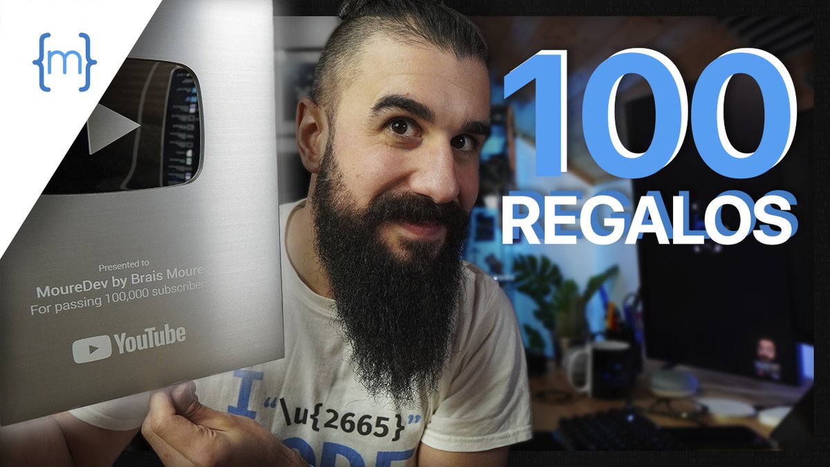 MoureDev's tweet photo. 🎁 PARTICIPA EN EL SORTEO "100K, 100 REGALOS"

📌 DÓNDE: https://t.co/aVdLmpyLRR
🗓 CUÁNDO: 25, 26 y 28 de Enero
✅ CÓMO: Asiste al live y sígueme en YouTube y Twitch

🕗 HORARIO:
🇪🇸 20:00
🇲🇽 13:00
🇵🇪🇨🇴🇪🇨 14:00
🇧🇴🇻🇪🇩🇴 15:00
🇦🇷🇨🇱 16:00

¿Un RT?

#AbroHilo con la lista de regalos👇🏼 https://t.co/mvVZIRs3KY