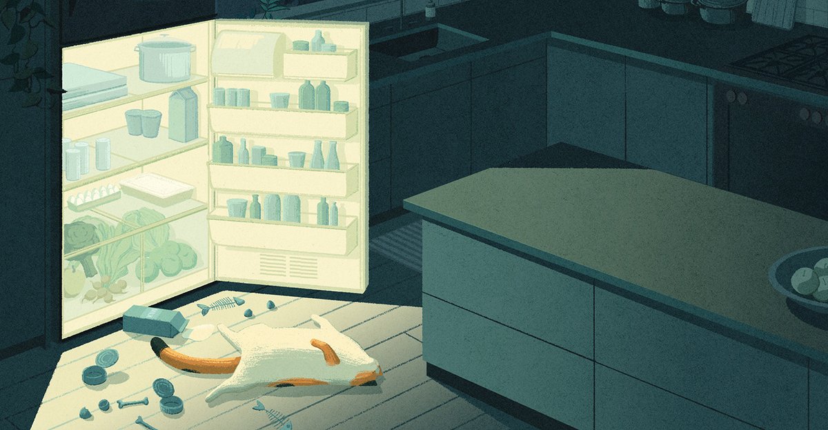 creativecloud's tweet photo. The life of an indoor cat suddenly feels pretty familiar during lockdown 🐈  #WFH - By @MyriamWares: https://t.co/V2c61UZlNP https://t.co/ZdqiRp9zOu