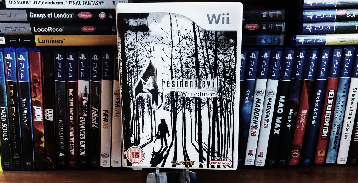 Day 2/100: Resident Evil 4  #Wii Edition (2007)Probs the game that surprised me the most last year, having never played it or being a fan of Resident Evil.Absolutely loved it, and 100% the best platform for it.Anyone wanna recommend another  #ResidentEvil game for me to play?