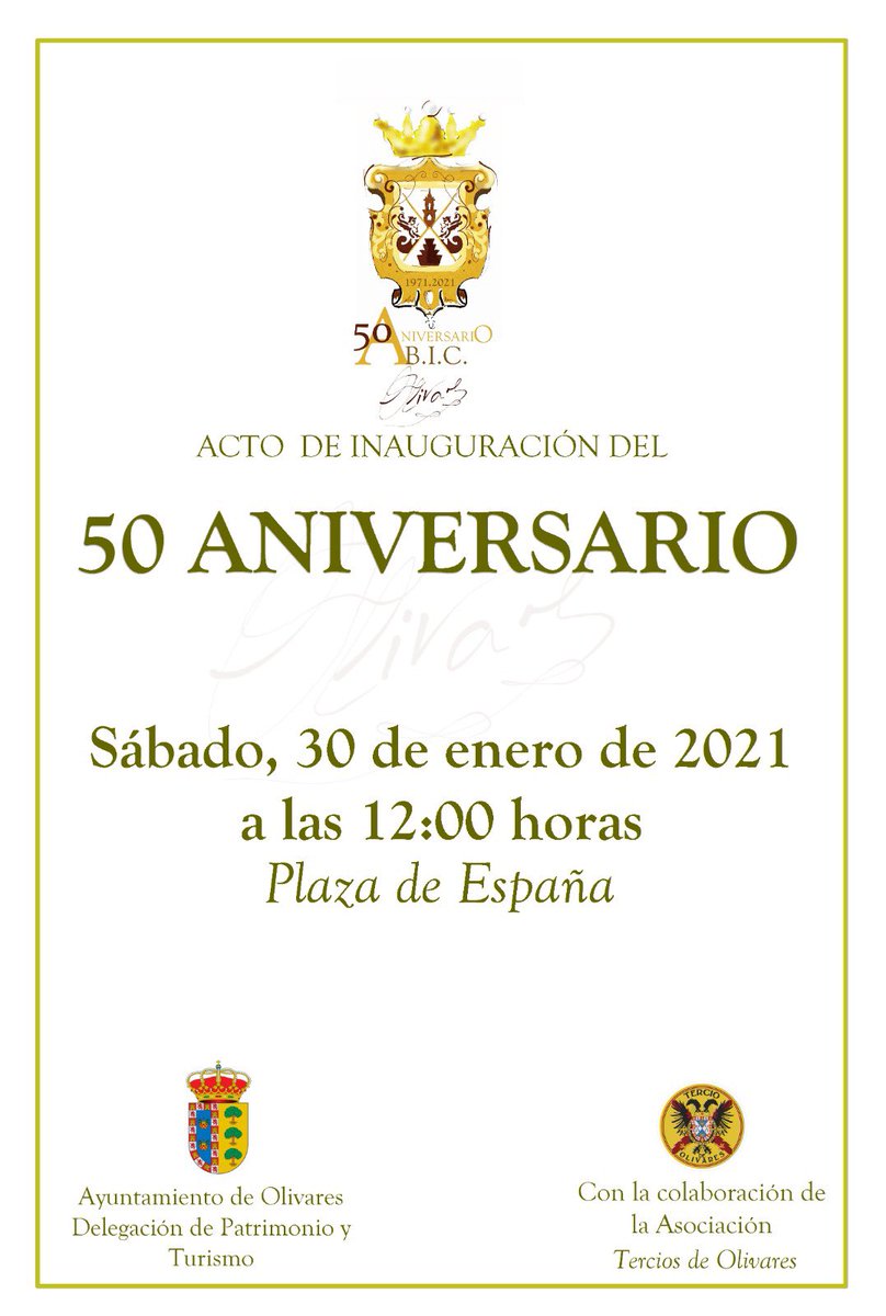 GuzmanGasparde's tweet photo. Estamos de aniversario. Vive el patrimonio #OrgulloBarroco. 50 aniversario declaración BIC Olivares ( sevilla) https://t.co/iMCFUpiiWg