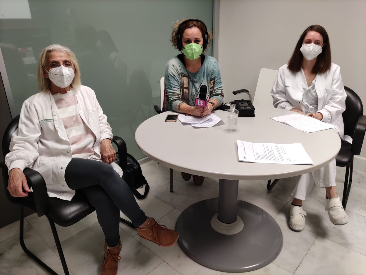 🏥Parlam ara en directe, des de l'Hospital <a href="/SonEspases/">HU Son Espases</a>, amb dues sanitàries que estaven retirades i que han decidit tornat a la primera línia de feina.