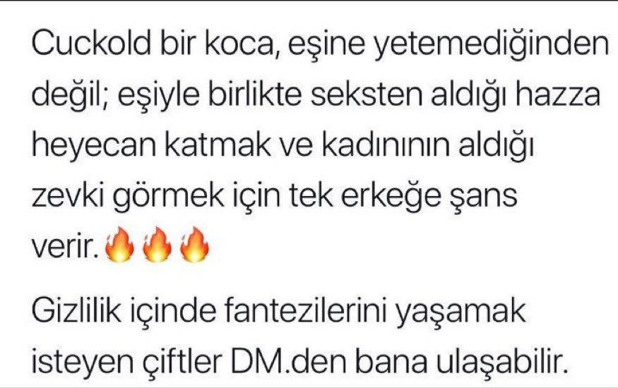 DM lütfen