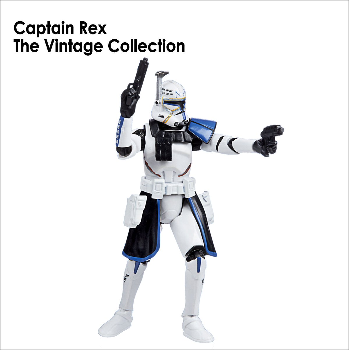 ToysJedi's tweet photo. #ActionFigureOfTheDay #CaptainRex from #TheVintageCollection Maddening that @Hasbro released this sculpt again. Poor articulation & an undersized, non-removable helmet all leads to a disappointing figure. At this point we need a kitbash with new parts #DefinitelyNotDefinitive https://t.co/PRDGZqWkEz