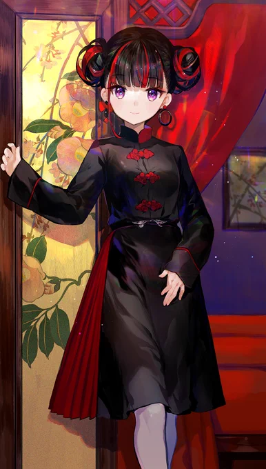 閨 