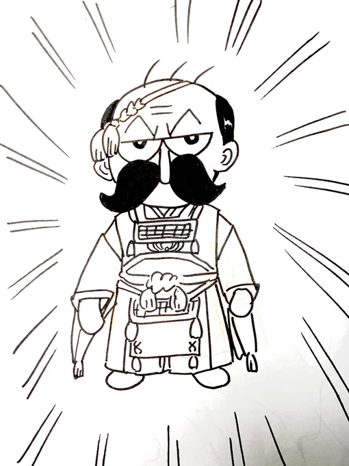 勝手にじーさんコラボ(ファンアートです) 