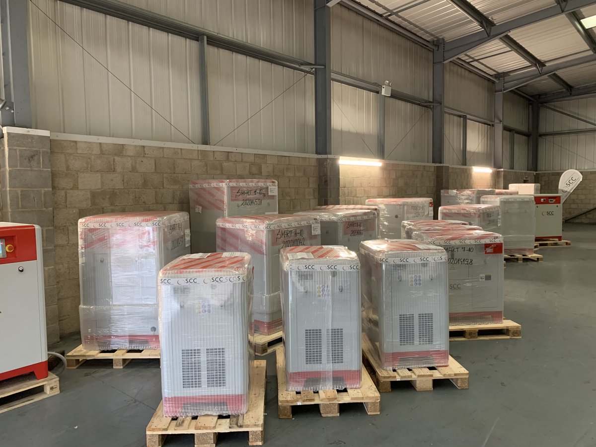 SCC_Air_Comp's tweet photo. To all of our UK &amp; Northern Ireland connections / followers....
Has Brexit caused an issue for your stock deliveries?
Do you have customers that are without vital compressed air?
We can help!
We have stock ready and available in the UK.
 #compressedair #aircompressors #partners https://t.co/3ReyUXlgCV