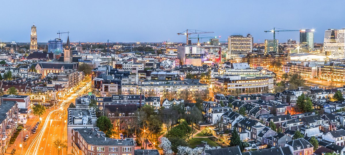Utrecht in 2040: de 10-minutenstad, leefbaar en groen met nieuwe centra in de buurt én uitgebreid OV. Kom mee naar 2040 > zie je daar: utrecht.nl/rsu2040