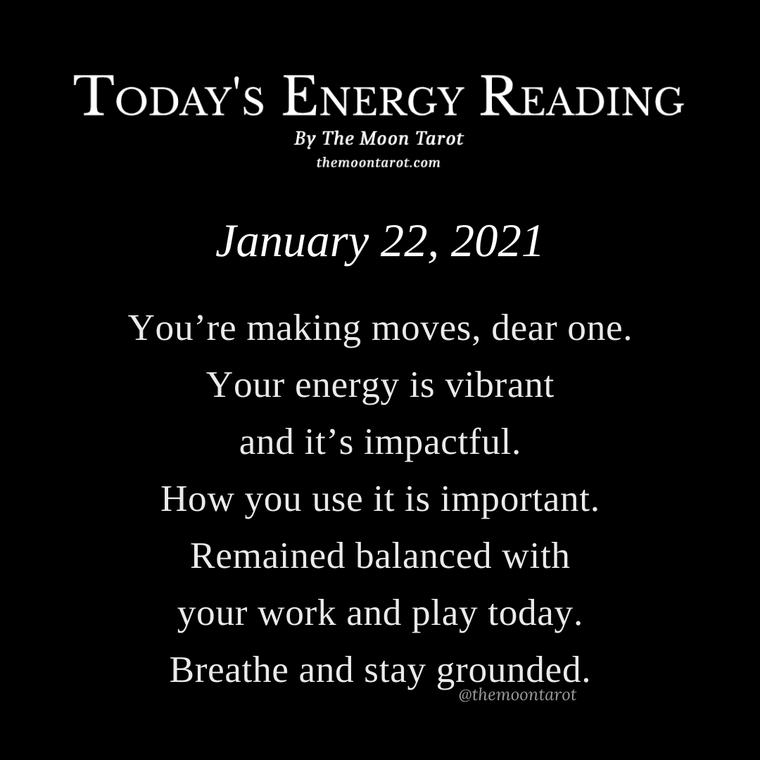 themoontarot_'s tweet photo. Today's Energy Reading 1/22/21 https://t.co/IFp2esAdK2