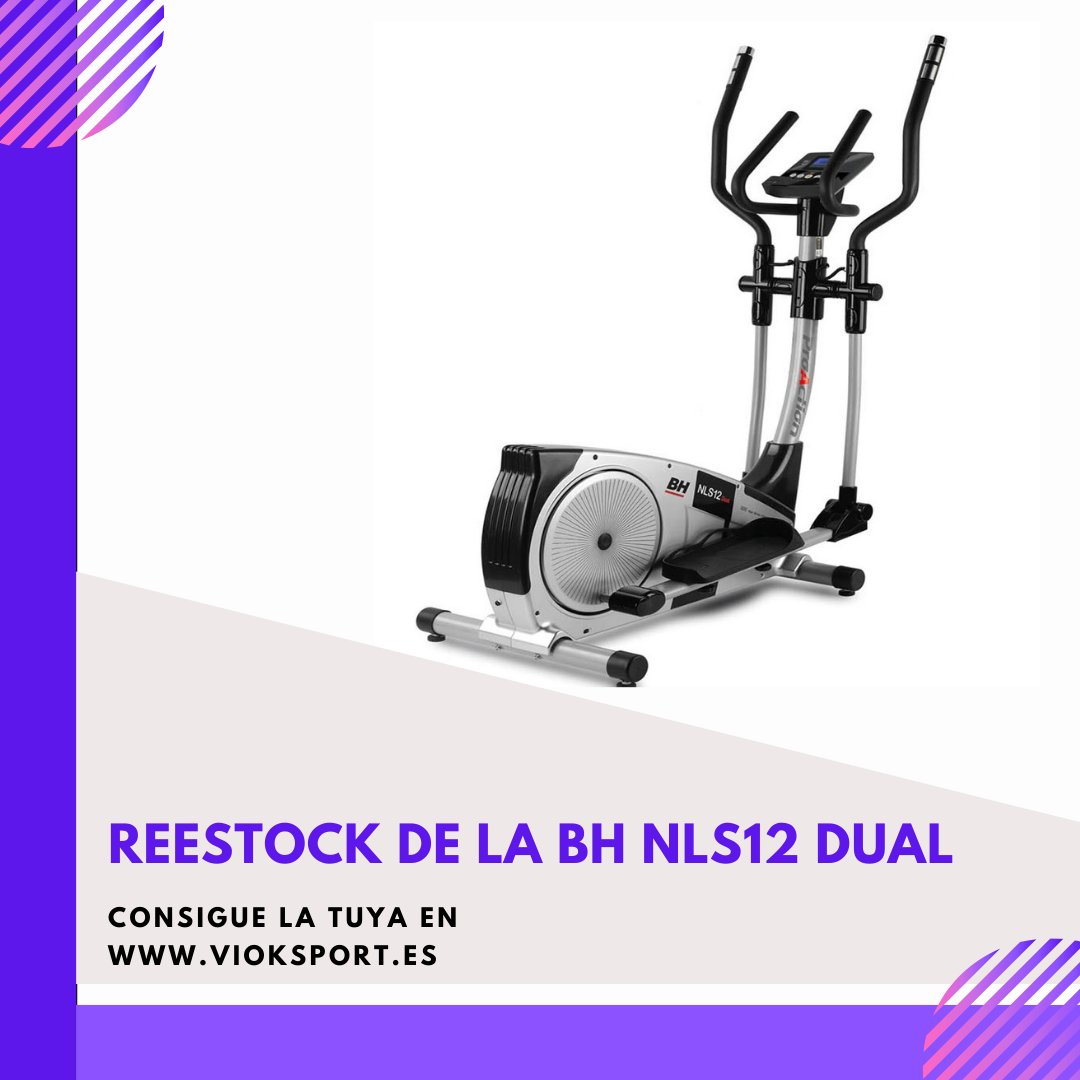 Viok_Sport's tweet photo. ¡Volvemos a tener stock de la elíptica BH NLS12 DUO! Consigue ya la tuya ahora y evita esperas de meses para tener tu elíptica en casa o en tu gimnasio. Entrega en 48/72h. #vioksport https://t.co/AAWPa7i34Z