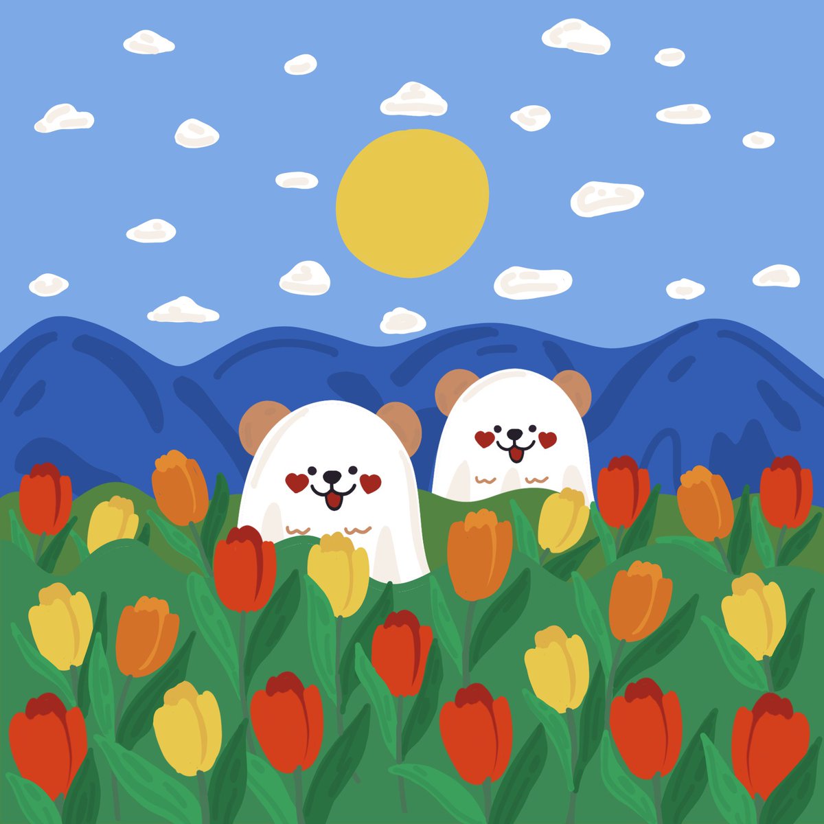 panaholooya's tweet photo. 🐻🐮👻✨New Theme✨ 🌷BACKYARD collection🌷
ตอนแรกเราวาดไว้สี่รูปนี้  เลยจับมาทำเป็นbackyard collectionซะเลย  ใช้สกินทั้งหมด4สี 4 คาแรคเตอร์คั้บ  มีเจ้าmoo moo  ghost boy  ghost bear n brown bear kub เราเลือกใช้สีน้อยๆ แต่รับรองว่าสดใสจัดจ้านมั่กๆ ~ต่อข้างล่างจ้า (1) https://t.co/mGQp6Wm9nE