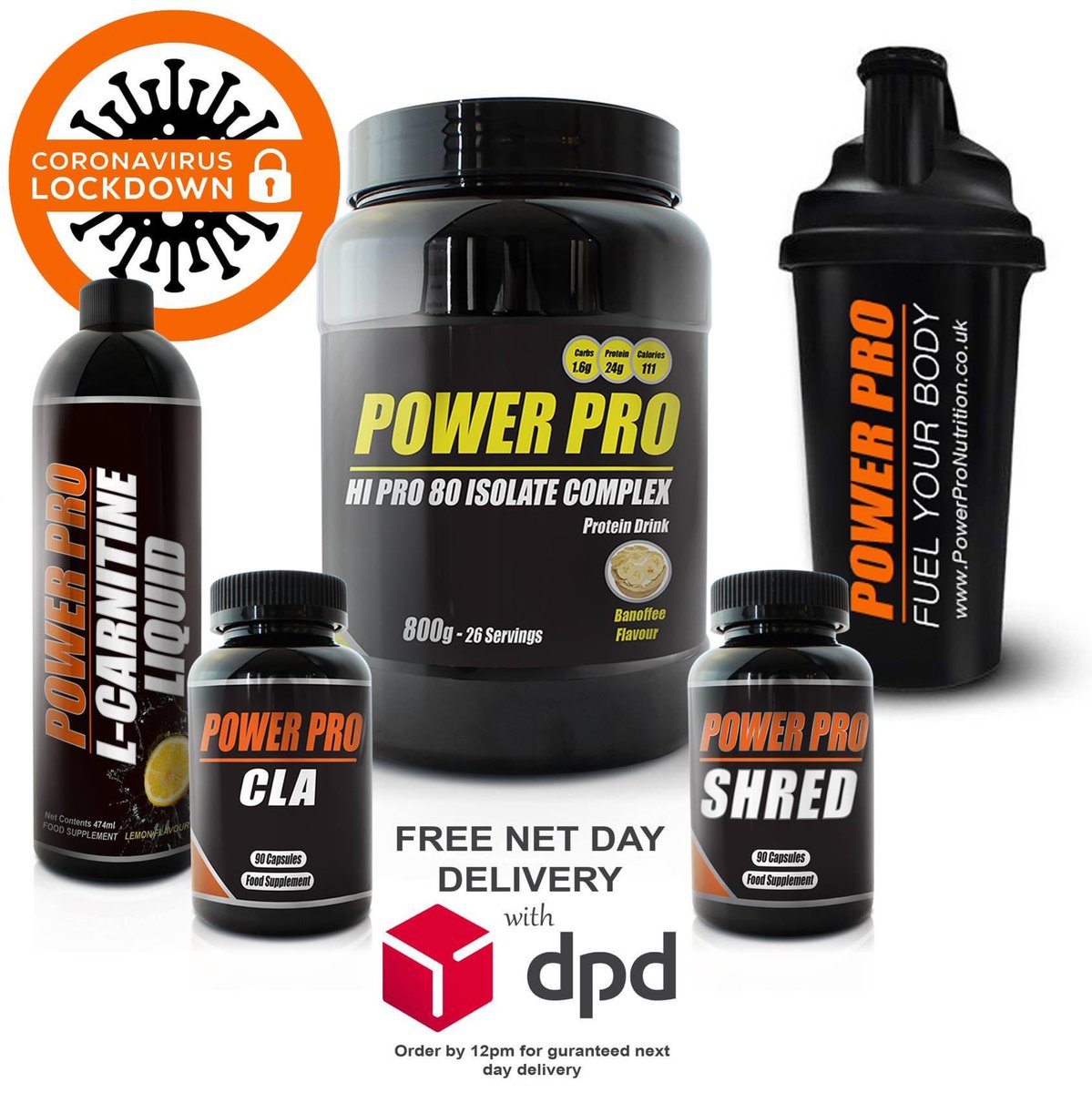 powerpronutri's tweet photo. 🦠 Lock Down Diet Bundle. Excellent range of Supplements which are especially useful if you are looking to blast away stubborn fat during lock down. Keep on top of your fitness goals during lock down, don't let your routine slip! ONLY £40 ⤵ https://t.co/AQPfp3W7DZ https://t.co/qdayxPRuyq