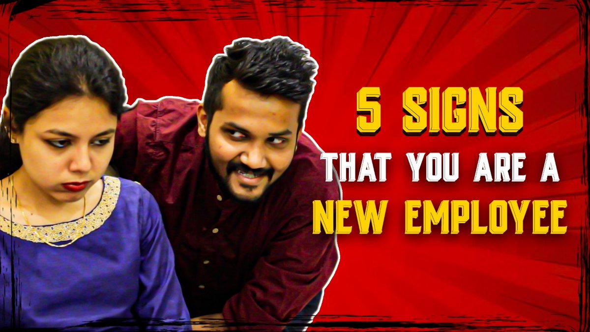 behindwoods's tweet image. 😀 5 Signs of New Employee | VJ Tara, VJ Balaw | Office Atrocities
Video Link : youtu.be/v2pdBxuKu-4
#Comedy #ConceptVideo #VJTara