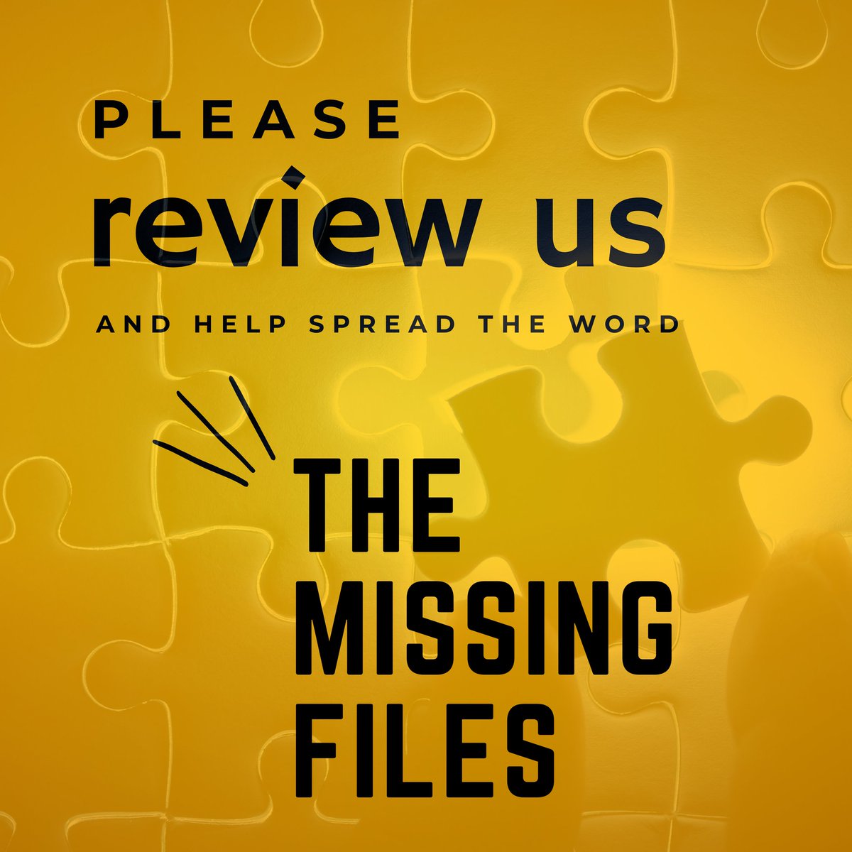 Please take a moment to review The Missing Files...and hopefully the right people will come forward with new information.

6,000 downloads and counting

#missingperson
#truecrime
#truecrimepodcast
#truecrimecommunity
#newpodcast

themissingfiles.buzzsprout.com
