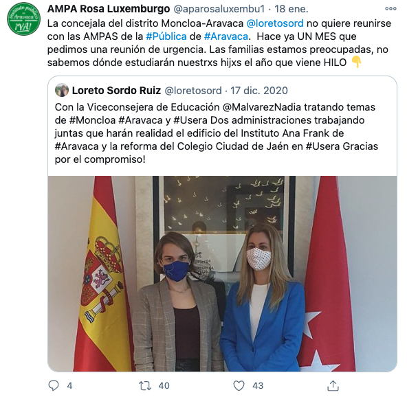 CtrosPublicosYa's tweet photo. Obras paralizadas, adjudicaciones pendientes, bajas temerarias, cientos de barracones o alumnado desplazado. Esa es la apuesta por la #LibertadElección de las familias que defendemos una educación pública de calidad en la @ComunidadMadrid. ¿Cómo puede permitirse esto?

#Vergüenza https://t.co/2BrUq6mapE