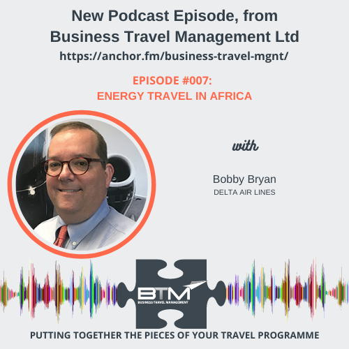 BTM PODCAST (...we are back...)
Episode #007 - "ENERGY TRAVEL IN AFRICA" with Bobby Bryan, Delta Air Lines (<a href="/Delta/">Delta</a>). - bit.ly/39TopRJ

#energytravel #energy #safety #travel #podcast #covid #staysafe #travel