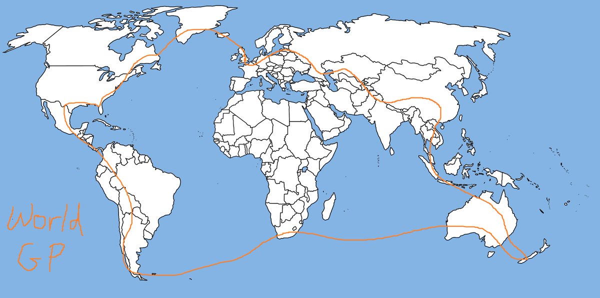 LastLapLucy's tweet photo. @McLarenF1 @F1 I think the McLaren is fast enough to do this circuit in a good 3 minutes. 🧡🌍 #WorldGP 🏁 https://t.co/4tkhRMjd4o