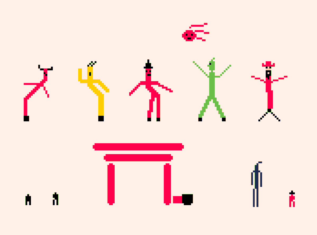 Element_Lee's tweet photo. 人小尖大从土木出
#elementlee #pixelart #art #drawing #illustration #8bit #picturebooks #minimalism https://t.co/XM73NxWbJt