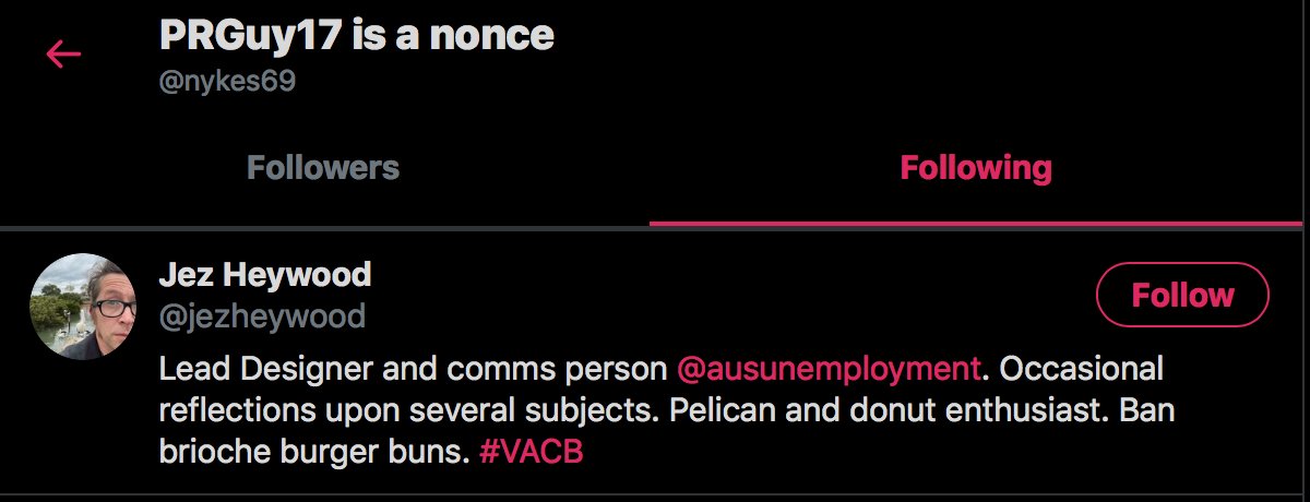 And just in case anyone tries to deceptively suggest this account is not linked to the AUWU.