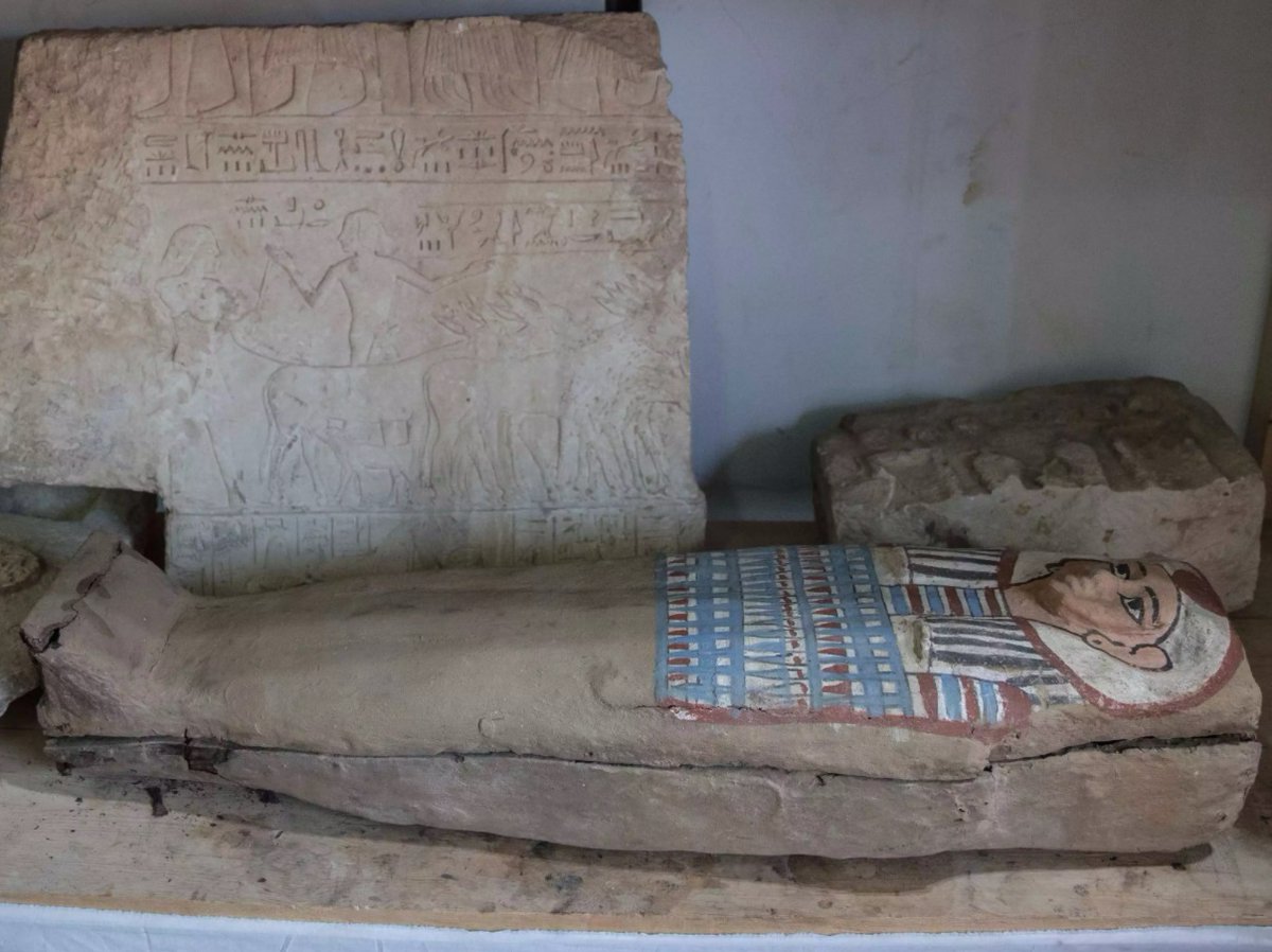 These discoveries probably won't be the last  #Saqqara offers up. As excavations continue there, more burial shafts - and the treasures therein - are still being uncovered. #Egypt  #Discovery  #mummy