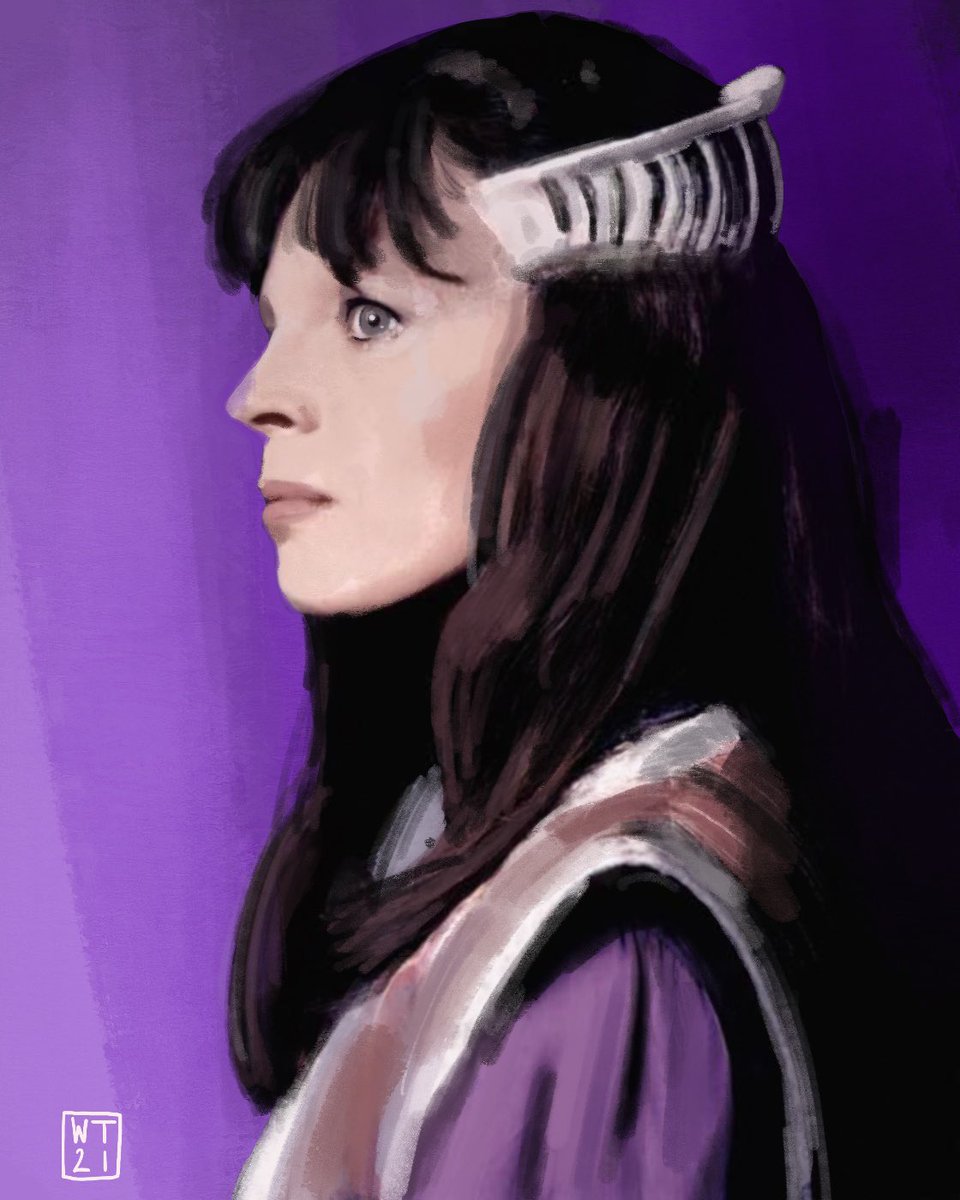 Very sad to hear about the passing of Mira Furlan. Anyone who knows me knows that Babylon 5 is one of my all time favourite pieces of Sci Fi and Mira’s portrayal of Delenn was a central part of the show. Decided to paint a tribute to Delenn this morning RIP #Babylon5 #MiraFurlan