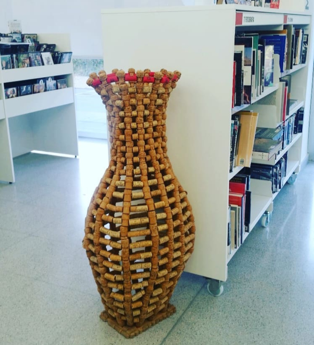 Les escultures del sommelier <a href="/viladamian/">Dami Vila Sommelier</a> aquest any no ens acompanyen però si les recordem com ens acompanyaven durant el mes de gener 😊 Tots quedàvem bocabadats quan les veiem! <a href="/dopladebages/">DO Pla de Bages</a> <a href="/bibliotequesXBM/">BibliotequesXBM</a> #quefemalesbiblios #bibliotequesBBM  <a href="/ajnavarcles/">Ajuntament de Navarcles</a>