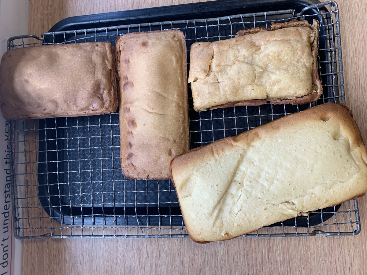 DunstansPrimary's tweet photo. Look what's been happening in Year 6, both at school and at home. They have been learning about rationing in WW2 and decided to make some wartime recipes. Here is their attempt at a syrup loaf. #ww2 #wartimerecipe #cookingrocks #creativecurriculum https://t.co/7aWL1CD3dJ