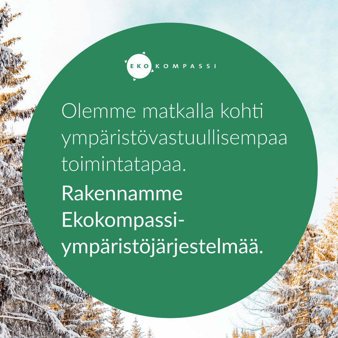 Uula Color kartoittaa mahdollisuuksiaan toimia yhä enemmän ympäristövaikutuksia pienentävästi. Olemme rakentamassa @ekokompassi -ympäristöjärjestelmää, jossa sitoudumme ympäristötyöhön lupauksemme mukaisesti.

#uula #uulacolor #ekokompassi #ympäristöjärjestelmä
