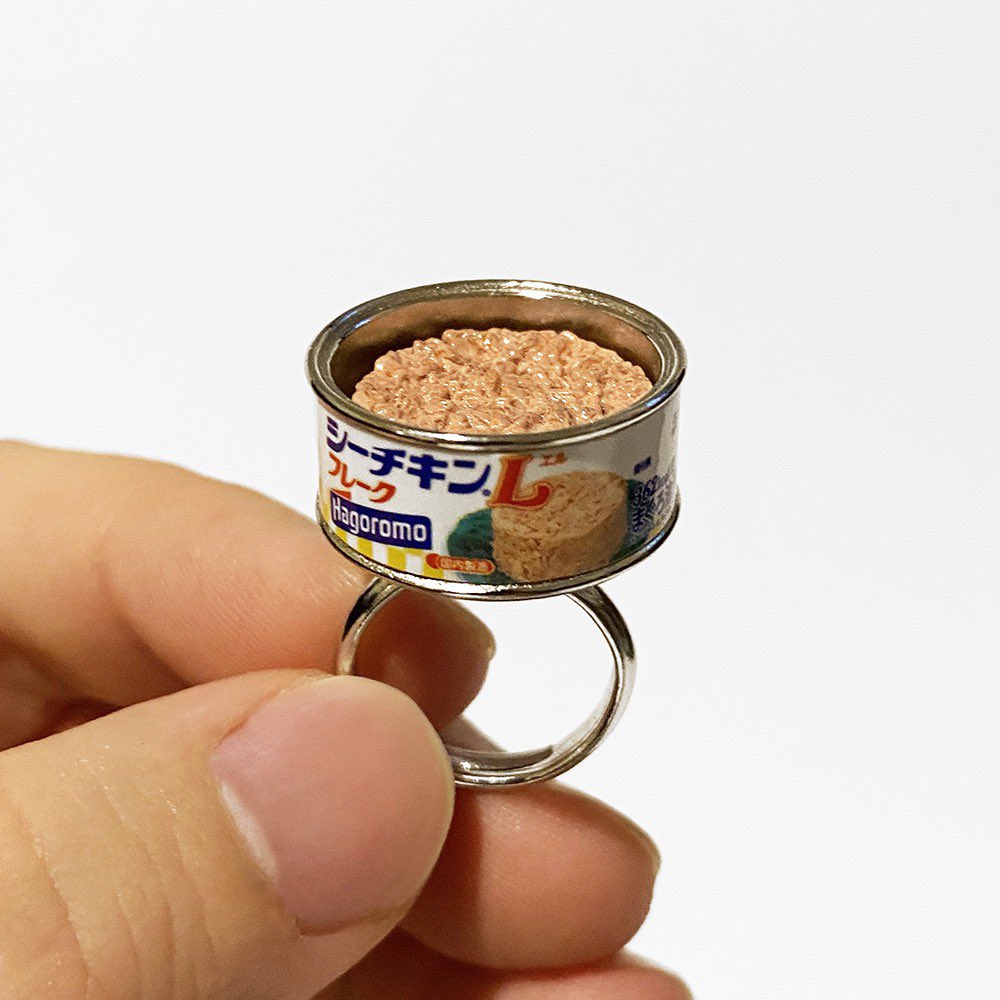あの缶詰リングがついに今月にガチャガチャに 欲しい人必見 話題の画像プラス あの缶詰リングがついに今月にガチャガチャに 欲しい人必見 話題の画像プラス