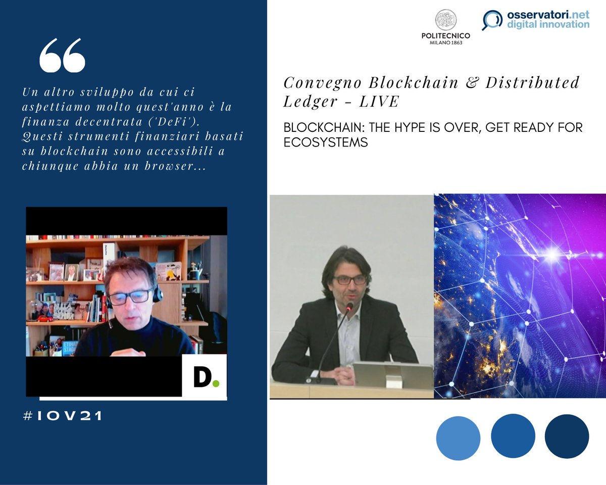La #liquidità e il valore totale bloccato in #DeFi sta crescendo in modo esponenziale. Ci attende un 2021 entusiasmante. Le #startup cominceranno a competere con le istituzioni finanziarie tradizionali e offriranno proposte di valore per convincere i clienti a cambiare. #ioV21