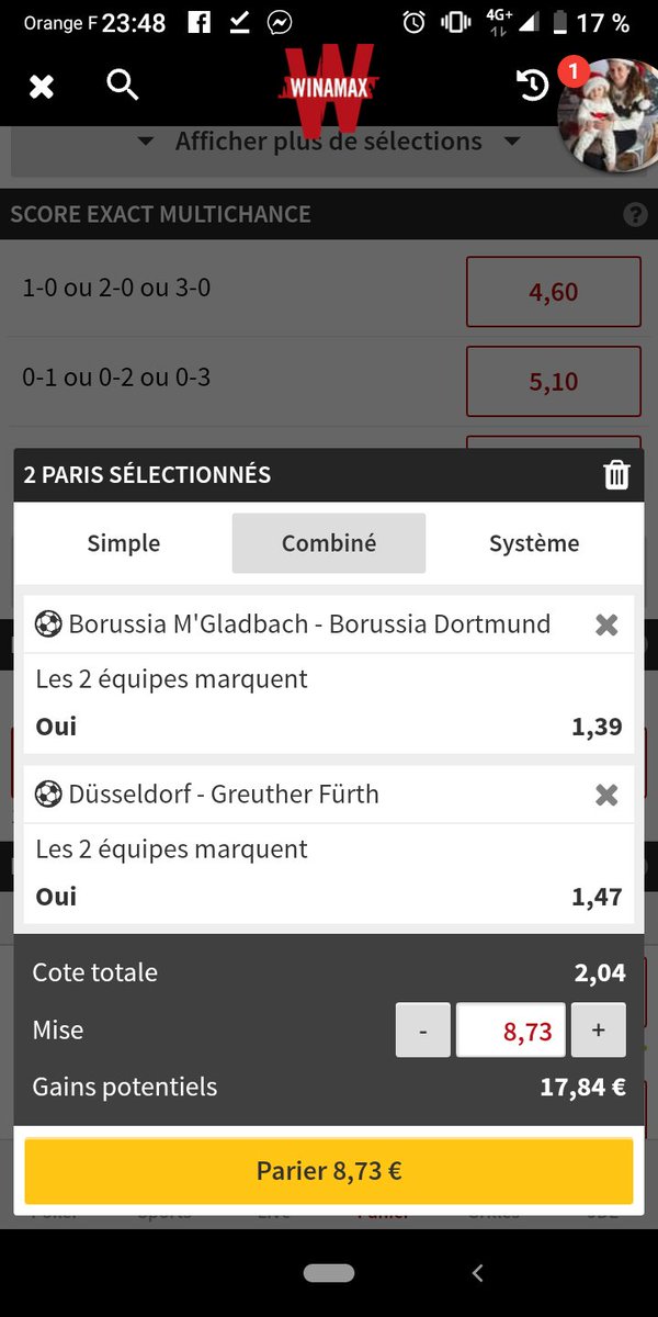 MaximeBonillo's tweet photo. Salut à tous,
Pas une grande Map aujourd'hui pour moi. ⚽
Je vous envoie mes 2 confiances à jouer en simple ! 
3% de mises sur chaque et 1% en combiné pour le fun !!! 
Bonne chance à tous le monde !!🍀
#TeamParieur #pronos #pronoclub #foot https://t.co/YQv91kpnVh