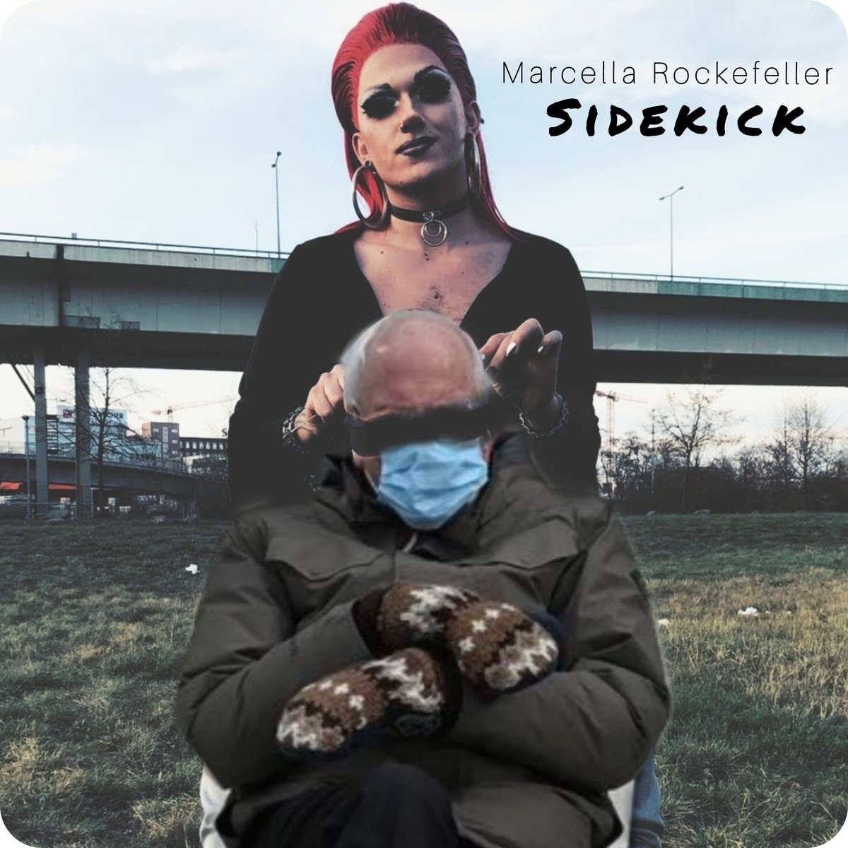 Das war übrigens die erste Version vom Cover zu 'Sidekick' 😌

#BernieSandersMittens