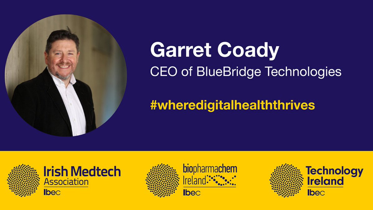 It was great for our CEO Garret Coady to be part of the launch of the <a href="/IrishMedtech/">Irish Medtech</a> <a href="/ibec_irl/">Ibec</a> first cross-sectoral campaign ‘Where Digital Health Thrives’ to make Ireland a recognized global digital health hub! Read more- bit.ly/2MhVnmA

#WhereDigitalHealthThrives