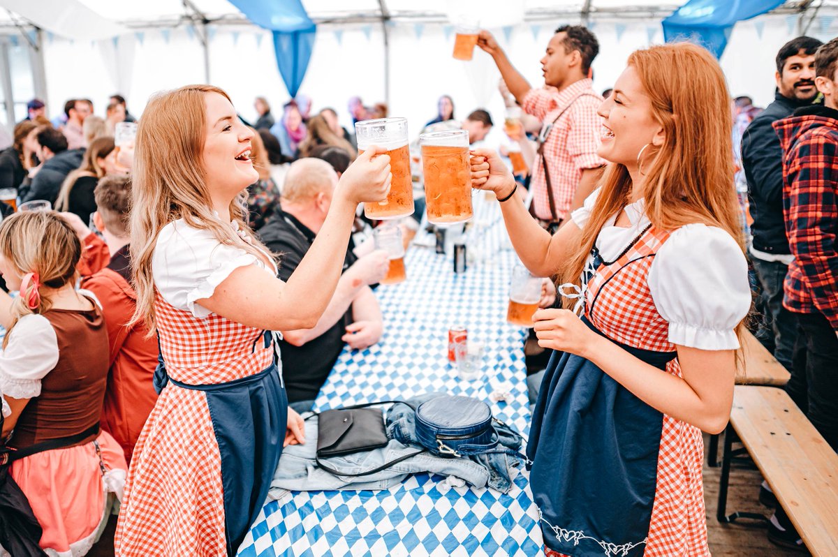 We're back 7th, 8th &amp; 9th Oktober 🍻
Tickets on sale Tuesday 26th Jan!

Join us at Hills Meadow car park for another weekend of Bavarian action including Live Oompah bands, Traditional Oktoberfest Food and Steins of Authentic German Bier...